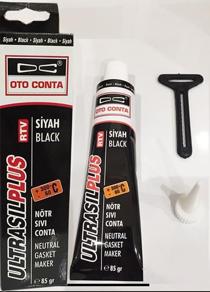 OTOCONTA 42427466 SIVI CONTA SİYAH 85gr ULTRASILPLUS RTV -60/ 300C - Görsel 1