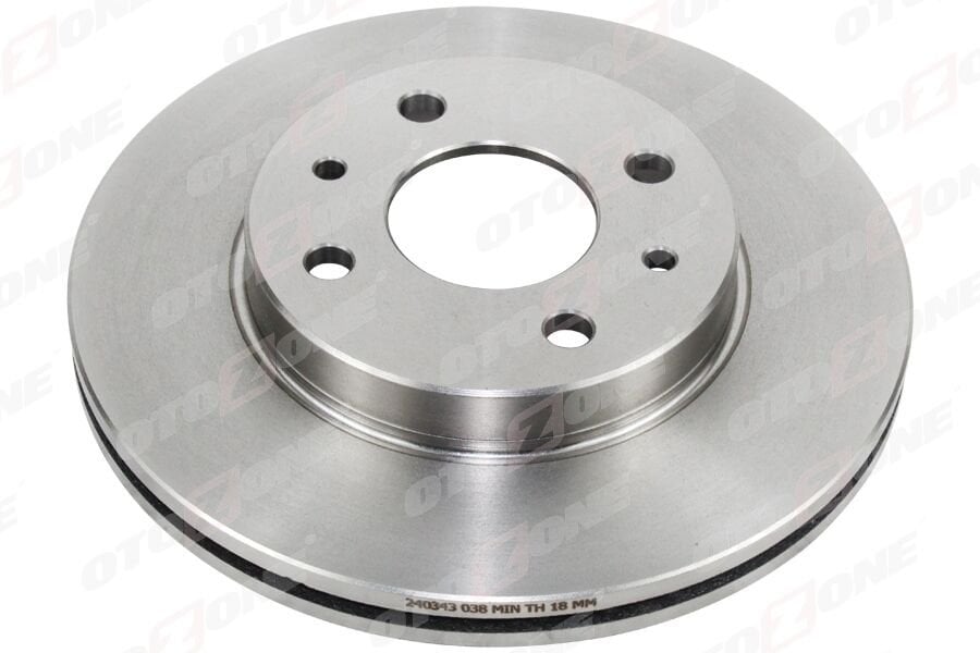 OTOZONE BD0001 FREN DİSK ÖN LADA VEGA-SAMARA 91> DIŞ ÇAP: 239mm-KALINLIK: 20mm HAVALI - Görsel 1