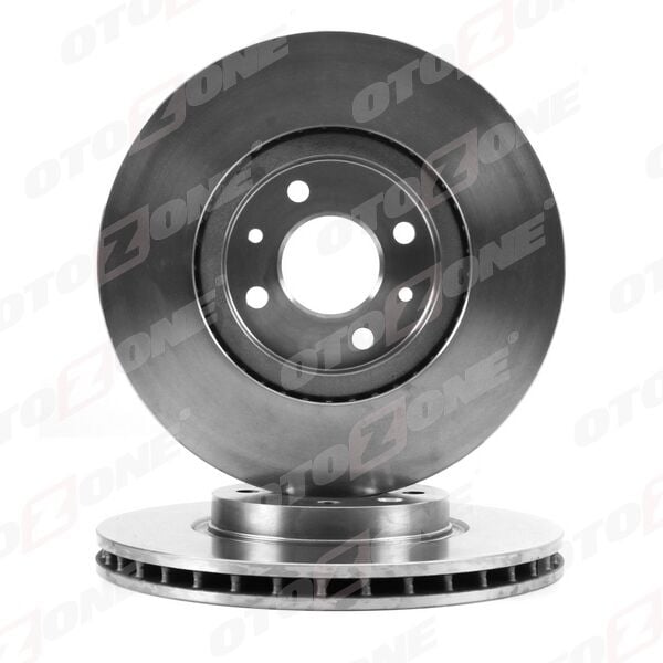 OTOZONE BD1002 ÖN FREN AYNASI DİSKİ RENAULT CLIO II 98> CLIO III 05> MEGANE I 96>MEGANE II 02> SCENIC I 96>SCENIC II 02>CAPTUR 13>DACIA DOKKER 12>LODGY 12> 280x24x4 DELİK HAVALI - Görsel 1