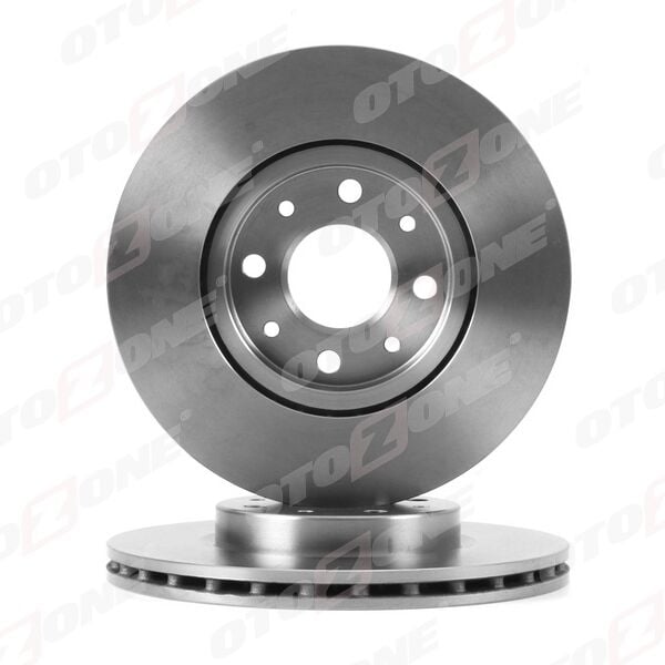 OTOZONE BD2002 ON FREN DISKI FIAT DOBLO 01> ALBEA YM PUNTO 01> BRAVA-BRAVO 06> 1.3MTJ 257.4x20x 4 DELİK HAVALI - Görsel 1