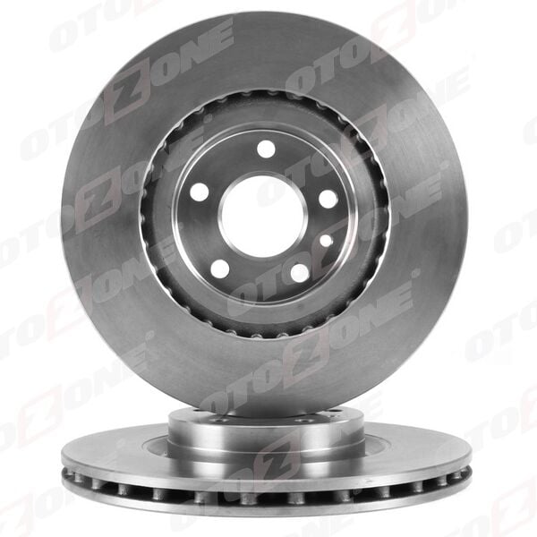 OTOZONE BD2006 ÖN FREN AYNASI OPEL COMBO D 12> FIAT DOBLO 10> EGEA 16> ALFA ROMEO 147 01> 156 97>05 284 x 22 5 DELİK HAVALI - Görsel 1