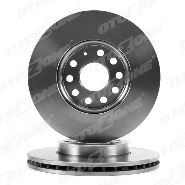 OTOZONE BD7003 FREN DİSKİ ÖN VW CADDY-PASSAT-GOLF 5/6/7- SKODA OCTAVIA FORD CONNECT 23> ÇAP: 288mm. KALINLIK: 25mm Delik: 9 - Görsel 1