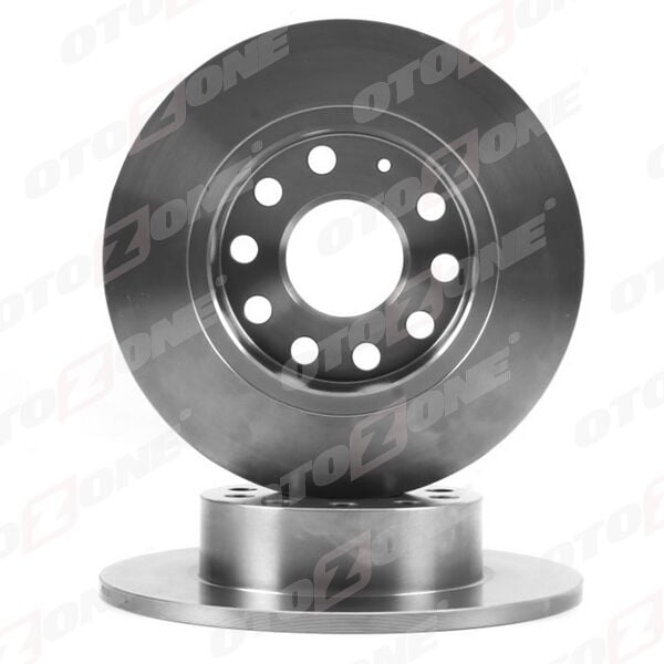 OTOZONE BD7015 ARKA FREN DİSK AYNASI GOLF V-VI 04- OCTAVIA 04- TOLEDO ALTEA 04- LEON 04- CADDY III A3 03- 253x10x9DL DOLU - Görsel 1