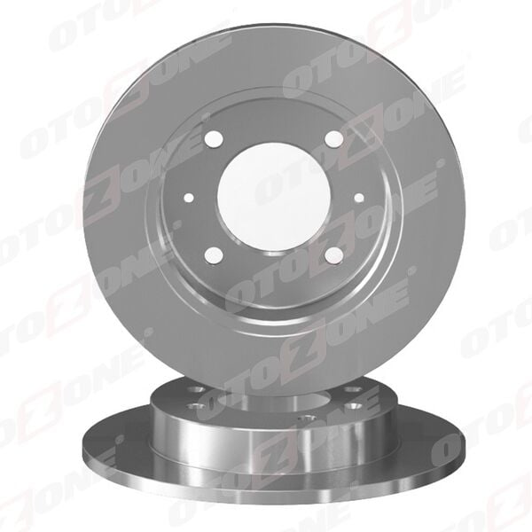 OTOZONE BD8001 ARKA FREN DİSKİ DOLU TİP HYUNDAI ELANTRA 1.6L G4GR G4ED 96-06 258 çap x 4 bijon - Adet disk fiya tıdır - Görsel 1