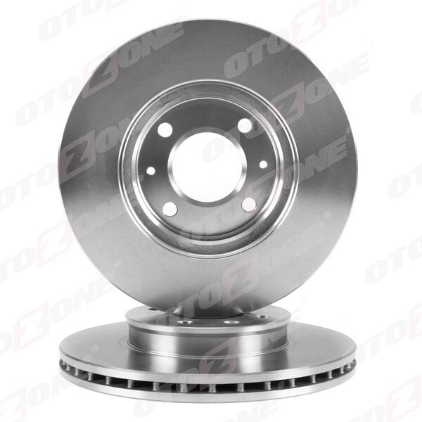 OTOZONE BD8003 ÖN FREN DİSKİ HAVA KANALLI HYUNDAI ACCENT ERA 1.5L D4FA CRDi 06-> 1.4L G4EE 06-10 1.6L G4ED 06-10 / İ20 1.2L 1.4L CRDi dizel 08-> 1.1L CRDi 12-> / KIA RIO 1.4L 1.6L benzinli 05-> 1.5L D4FA CRDİ 06-> - Görsel 1