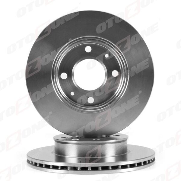 OTOZONE BD8005 ÖN FREN DİSKİ HAVA KANALLI HYUNDAI GETZ 1.3L G4EA 03-05 / 1.4L G4EE 06-10 / 1.6L G4ED 03-09 / 1.5L D3EA D4FA CRDi 03-09 241 çap x 4 bijon - 13 Jant ABS siz araçlar için - Adet disk fiyatıdır - Görsel 1