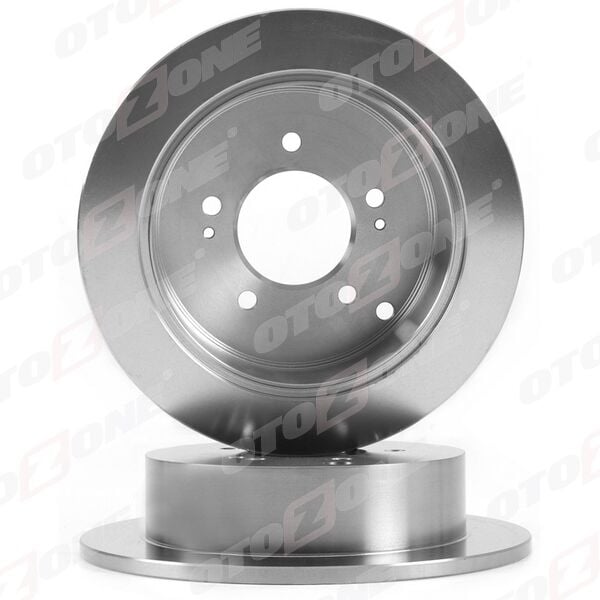 OTOZONE BD8019 ARKA FREN DİSKİ DOLU TİP HYUNDAI SANTAFE 2.4L 2.7L 00-06 / TUCSON 2.0L D4EA CRDi 04-10 / KIA SPORT AGE 2.0L CRDİ 04-07 284 çap x 5 bijon - Adet disk fiyatıdır - Görsel 1
