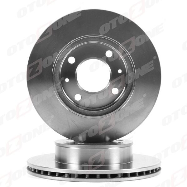 OTOZONE BD8021 ÖN FREN DİSKİ HAVA KANALLI HYUNDAI İ10 1.1L G4HG 08-13 / KIA PICANTO 1.1L G4HG benzinli 05-> 241 çap x 4 bijon - Adet disk fiyatıdır - Görsel 1