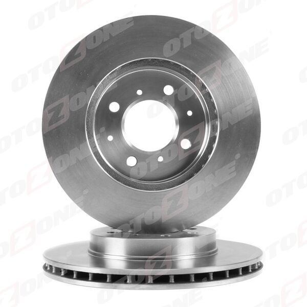 OTOZONE BD9000 ÖN FREN DİSKİ HAVA KANALLI HONDA CIVIC 1.4L 1.6L B16A2 D14A D16Y4 MA MB EJ EK EL kasa 96-00 / 1. 6L D16V1 D16W7 VTEC VTI EP ES EU kasa 01-05 / CITY 1.4L L13Z1 GM1 Kasa 08-> / JAZZ 1.4L L13Z GE - Görsel 1