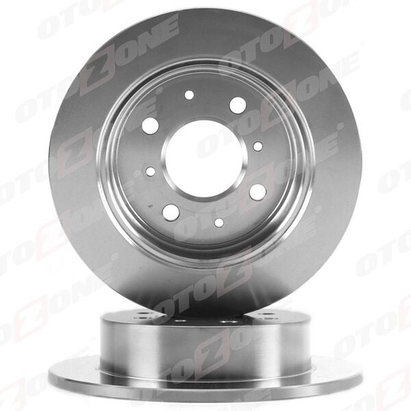 OTOZONE BD9002 ARKA FREN DİSKİ DOLU TİP HONDA CIVIC SI 1.6L D16A9 EH9 kasa 92-95 / 1.6L B16A2 VTEC 160hp EK ka sa 96-98 / CITY 1.4L L13A GE4 kasa 05-> / JAZZ 1.4L L13A GD1 kasa 02-07 239 çap x 4 bijon - A - Görsel 1
