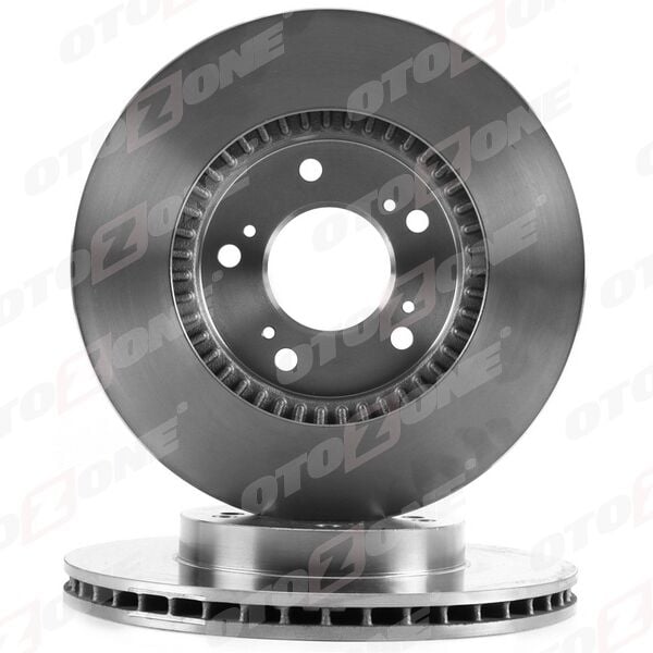 OTOZONE BD9003 ÖN FREN DİSKİ HAVA KANALLI HONDA CR-V 2.0L B20 96-01 / HR-V 1.6L D16W1 99-07 / PRELUDE 2.0L F20A4 92-96 2.2L H22A4 97-01 282 çap x 5 bijon - Adet disk fiyatıdır - Görsel 1
