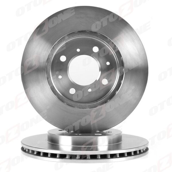 OTOZONE BD9007 ÖN FREN DİSKİ HAVA KANALLI HONDA JAZZ 1.4L L13A GD1 kasa 02-07 / CITY 1.4L L13A8 GE4 kasa 05-0 8 258 çap x 4 bijon - Adet disk fiyatıdır - BÜYÜK TİP - Görsel 1
