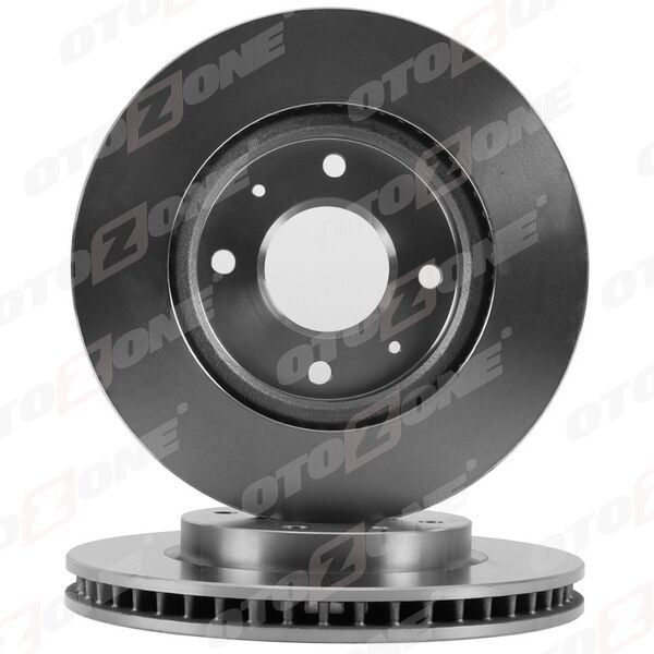 OTOZONE BD9012 ÖN FREN DİSKİ HAVA KANALLI MITSUBISHI LANCER 1.6L 4G18 CS3A 03-08 276 çap x 4 bijon - Adet disk fiyatıdır - Görsel 1