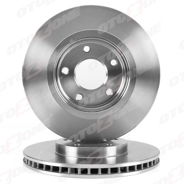 OTOZONE BD9013 ÖN FREN DİSKİ HAVA KANALLI NISSAN QASHQAI 1.6L HR16DE J10 06-> 1.5L Dci K9K J10DE 06-13 / X-TRAIL 2.0L QR20 T31 07-13 296 çap x 5 bijon - Adet disk fiyatıdır - Görsel 1