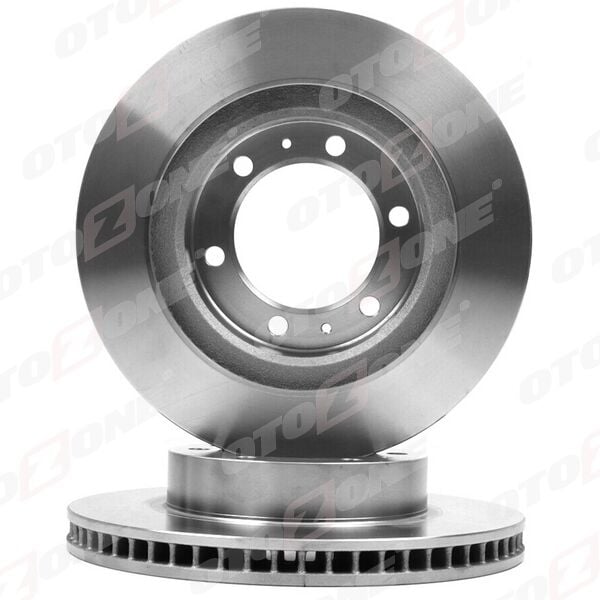 OTOZONE BD9022 ÖN FREN DİSKİ HAVA KANALLI TOYOTA HILUX REVO 2.4L 2GDFTV GUN125 GUN135 4X2 4X4 15-> / VIGO 2.5L 2K D-FTV KUN35 VSC sistemli araçlar için 13-15 319 çap x 6 bijon - Adet disk fiyatıdır - Görsel 1