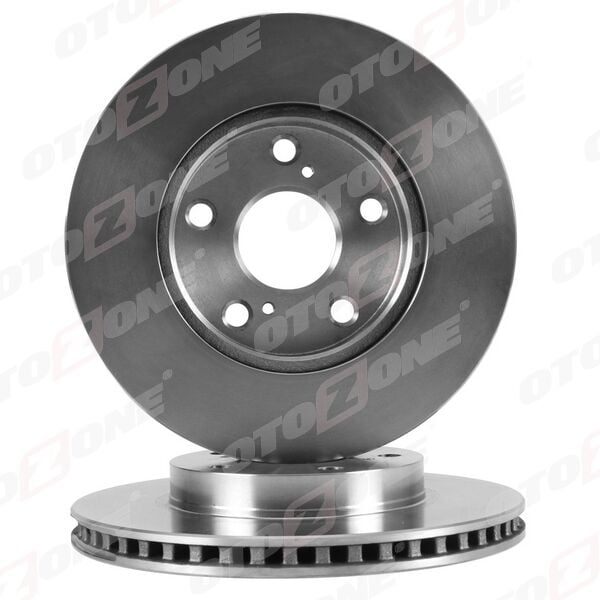 OTOZONE BD9023 ÖN FREN DİSKİ HAVA KANALLI TOYOTA AURIS COROLLA 1.6L 1ZR-FE benzinli ZRE151 07-12 / 1.33L 1NR-FE N RE150 6 vites 10-12 275 çap X 5 bijon - Adet disk fiyatıdır - Görsel 1