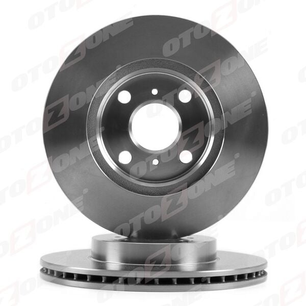 OTOZONE BD9044 ÖN FREN DİSKİ HAVA KANALLI TOYOTA YARIS 1.0L 1SZ-FE SCP10 99-05 / 1.3L 2SZ-FE SCP12 99-05 / 1.3L 2 NZ-FE NCP10 99-05 - büyük tip - arkalar disk ise 255 çap x 4 bijon - Adet disk fiyatıdır - Görsel 1