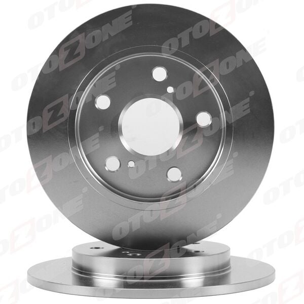 OTOZONE BD9048 ARKA FREN DİSKİ DOLU TİP TOYOTA AURIS COROLLA 1.6L 1ZR-FE ZRE151 07-> / 1.33L 1NR-FE NRE150 6 vite s 10-> 259 çap x 5 bijon - Adet disk fiyatıdır - Görsel 1