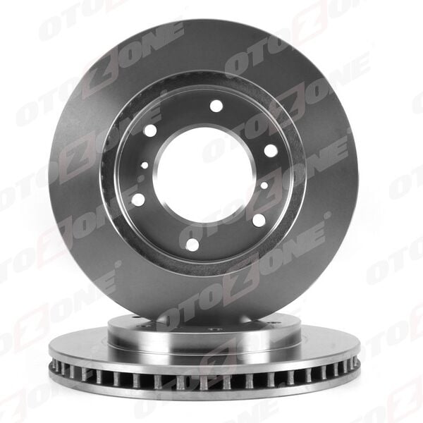 OTOZONE BD9054 ÖN FREN DİSKİ HAVA KANALLI MITSUBISHI L200 2.5L DI-D CR KA4T KB4T 07-10 2.4L 4N15 KL1T KL2T Euro5 H-LINE 15-> / PAJERO 3.2L SPORT TDİ 98-> - 294 ÇAP X 6 BİJON - Adet disk fiyatıdır - Görsel 1