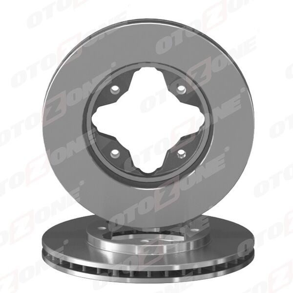 OTOZONE BD9085 ÖN FREN DİSKİ HAVA KANALLI HONDA ACCORD 2.0L F20 90-98 260 çap x 4 bijon - Adet disk fiyatıdır - Görsel 1