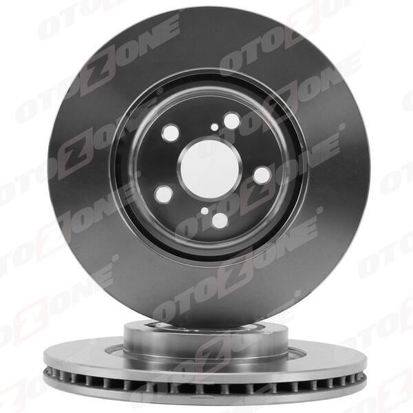 OTOZONE BD9104 ÖN FREN DİSKİ HAVA KANALLI TOYOTA COROLLA VERSO 2.0L 1CDTV D-4D CDE120 01-06 / AVENSIS 2.2L 2AD-FT V ADT251 05-09 295 çap X 5 bijon - Adet disk fiyatıdır - Görsel 1