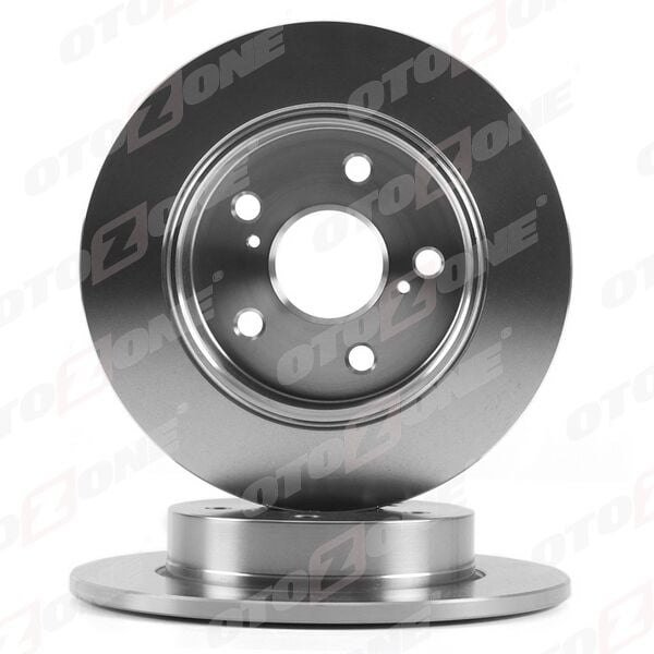 OTOZONE BD9125 ARKA FREN DİSKİ DOLU TİP TOYOTA COROLLA 1.2L 8NRFTS NRE210 19-> / 1.6L 1ZR-FAE ZRE210 19-> / 1.8L 2ZR-FXE Hybrid ZWE211 19-> / 1.5L M15A-FKS MZEA11 21-> 274 çap X 5 bijon - Adet disk fiyatıdır - Görsel 1