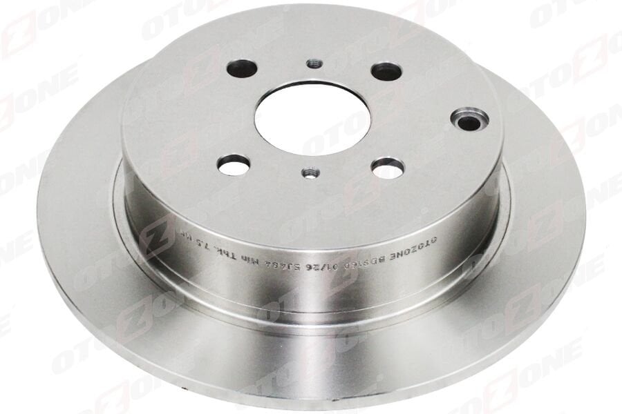OTOZONE BD9160 ARKA FREN DİSKİ DOLU TİP TOYOTA YARIS 1.3L 2NZ-FE NCP10 99-02 / 1.0L 1SZ-FE SCP10 03-05 / 1.4L 1ND -TV NLP10 02-05 269 çap X 4 bijon - Adet disk fiyatıdır - Görsel 1