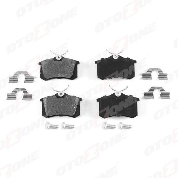 OTOZONE FDA1000-R3 ARKA BALATA FLUENCE-MEGANE II-III-P207-P308-P307-PARTNER-BERLINGO-C2-C3-C4-CROSSLAND- BORA-PASSAT 97 >GOLF IV-V-POLO 87x52.9x17 - Görsel 1