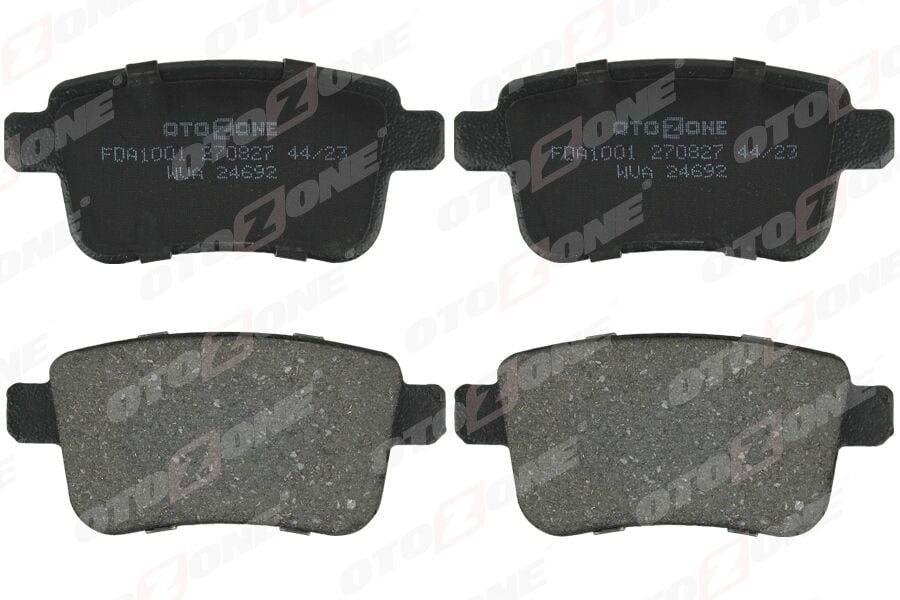 OTOZONE FDA1001 FREN BALATASI ARKA MERCEDES CITAN W415 12> . RENAULT KANGOO II 09> - Görsel 1