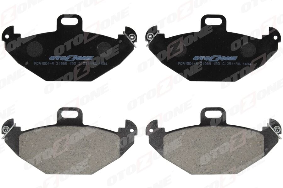 OTOZONE FDA1004-R ARKA FREN BALATASI RENAULT LAGUNA 93>01 ESPACE III 96>00 1.6 1.8 1.9dCi 2.0 16V 2.2 3.0 - Görsel 1