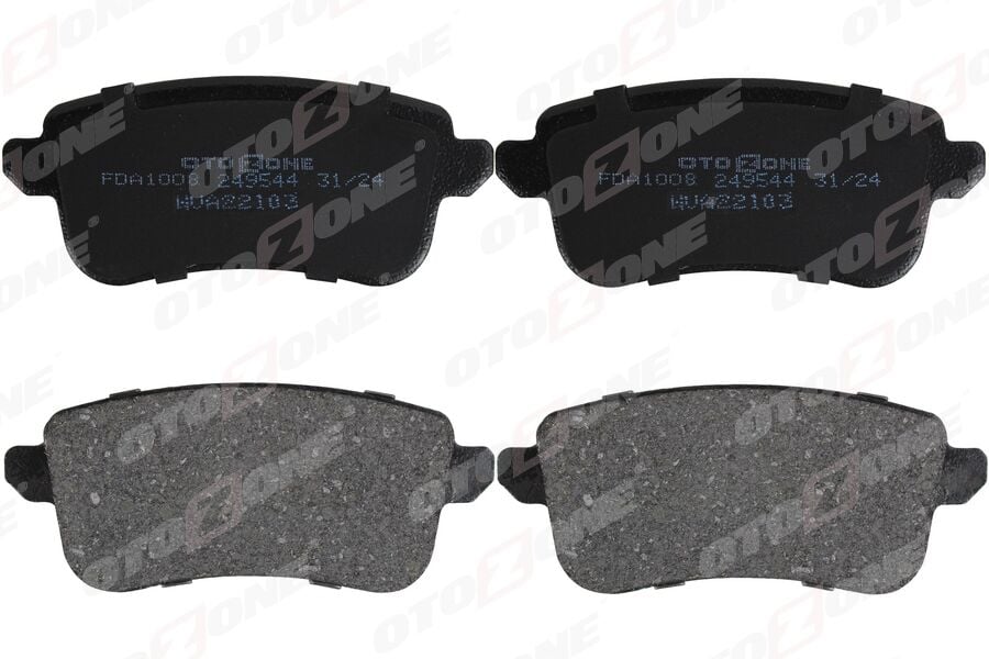 OTOZONE FDA1008 ARKA BALATA RENAULT MEGANE IV 15> ESPACE V 15> MEGANE IV GRANDTOUR 16> TALISMAN 15> NISSAN JUKE 19> - Görsel 1