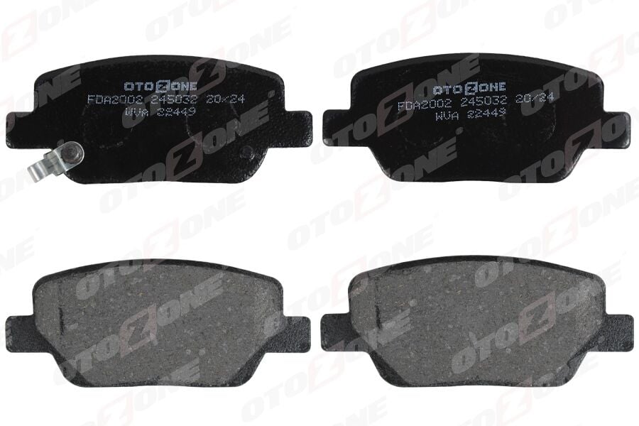 OTOZONE FDA2002 ARKA BALATA FIAT EGEA 16> 1.3D MTJ 1.4 1.6E-TORQ 1.6D MTJ - Görsel 1