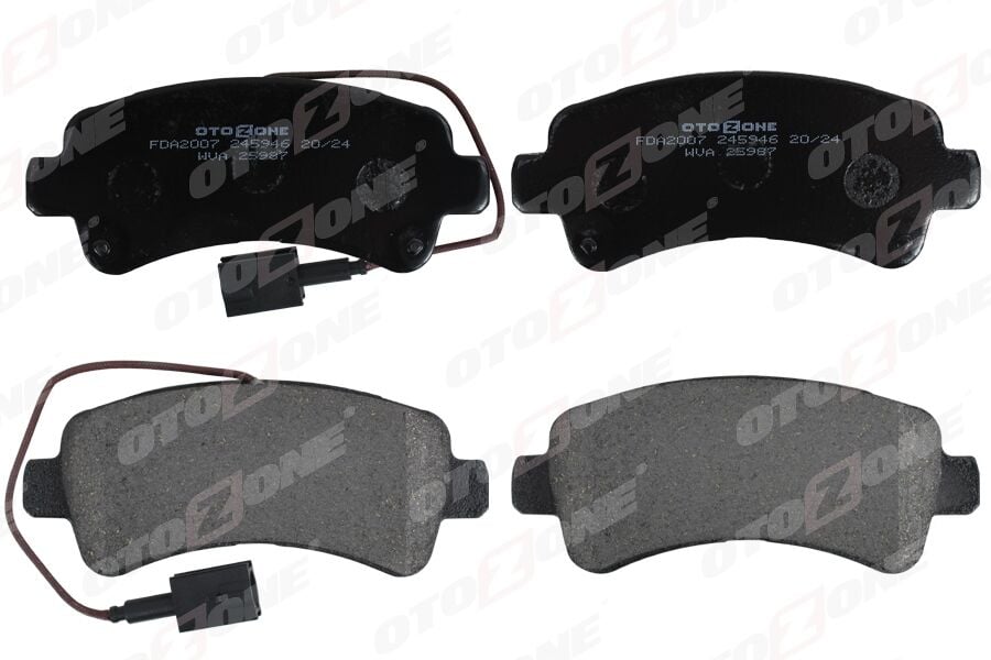 OTOZONE FDA2007 DİSK FREN BALATASI ARKA JUMPER 2.0D/2.2D3.0D 04/06>DUCATO 40 2.3D-BOXER 2.0D/2.2D/3.0D - Görsel 1
