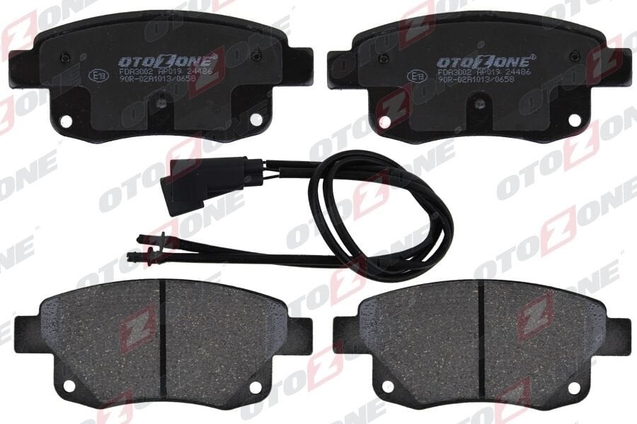 OTOZONE FDA3002 ARKA FREN BALATASI TRANSIT V347-V348 06>11 FISLI - Görsel 1
