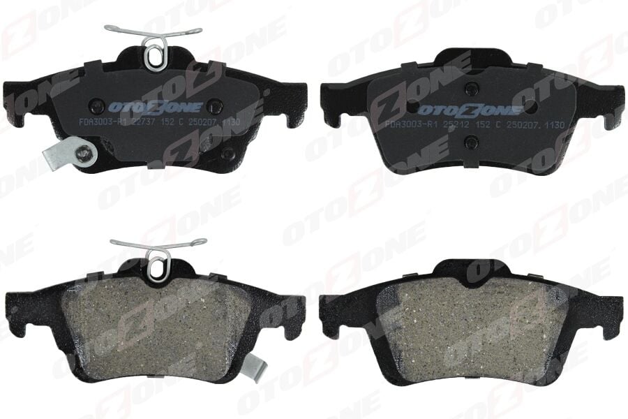 OTOZONE FDA3003-R1 ARKA BALATA FOCUS II CMAX 03> CONNECT 02> LAGUNA III 07> OPEL VECTRA C 02> SIGNUM 03> CITROEN C5 08> PEUGEOT P508 10>18 - Görsel 1