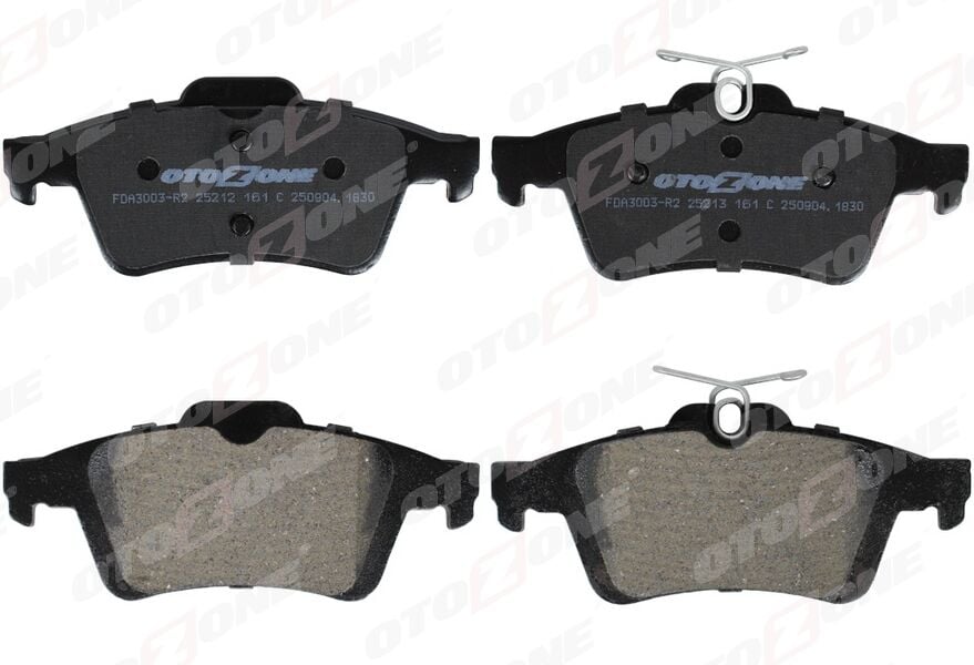 OTOZONE FDA3003-R2 ARKA BALATA FOCUS II CMAX 03> CONNECT 02> LAGUNA III 07> OPEL VECTRA C 02> SIGNUM 03> CITROEN C5 08> PEUGEOT P508 10>18 - Görsel 1