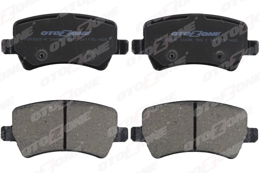 OTOZONE FDA3005-R FREN BALATASI ARKA FORD S-MAX 09> GALAXY III 06> . VOLVO S60 10> S80 06> V60 V70 06> XC60 08> XC70 0 6> . LAND ROVER FREELANDER II L359 RANGE ROVER EVOQUE L538 - Görsel 1