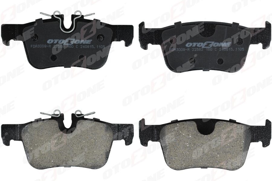 OTOZONE FDA3009-R ARKA BALATA VOLVO S90 2.0D3 2.0D4 2.0D5 2.0T5 2.0T6 2016 > V90 2016 > XC60 17 > V60 16 İNÇ JANT - Görsel 1