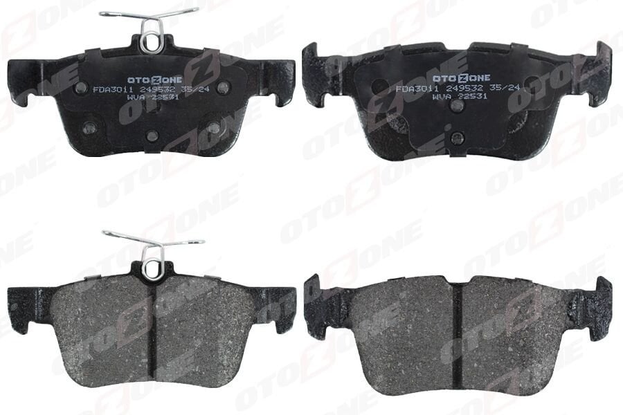 OTOZONE FDA3011 ARKA FREN BALATASI GALAXY III 15> MONDEO V 14> EDGE 15>19 FOCUS IV 17> KUGA III 19> - Görsel 1