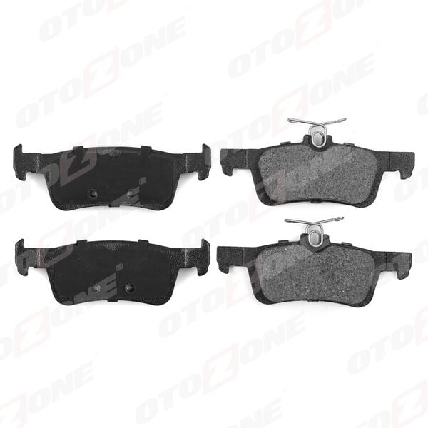 OTOZONE FDA3022-R ARKA FREN BALATASI P308 II 1.2 VTİ-1.2 THP-1.6 HDİ-2.0 HDİ 13> FREN DİSKİ ÇAPI 249mm İÇİN 14MM - Görsel 1