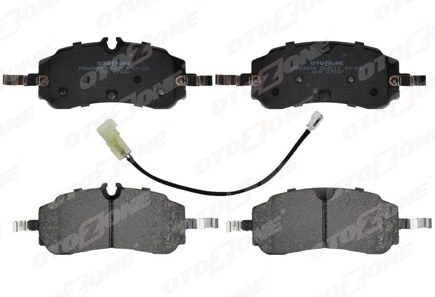 OTOZONE FDA3034 ARKA FREN BALATASI YENI TRANSIT CUSTOM V710E 23> - Görsel 1