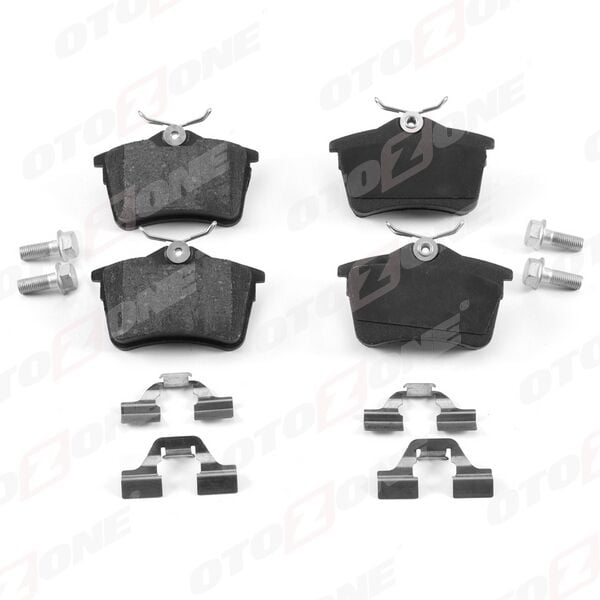 OTOZONE FDA4006-R ARKA FREN BALATASI P307 00>09 P308 07>14 PARTNER 08> PARTNER TEPEE 08> BERLINGO 08> C4 04>16 civat a takımlı - Görsel 1
