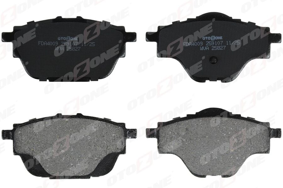 OTOZONE FDA4009 ARKA FREN BALATASI ASTRA L-GRANDLAND-C4 GRAND/SPACETOURER-C5 AIRCROSS-P508-P5008-P308-P3008-DS4-DS7 - Görsel 1