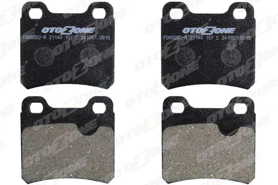 OTOZONE FDA5002-R ARKA FREN BALATASI VECTRA A 88-95 ASTRA F 94-98 CALIBRA A 90-97 KADETT E 86-91 VECTRA B 96> - Görsel 1