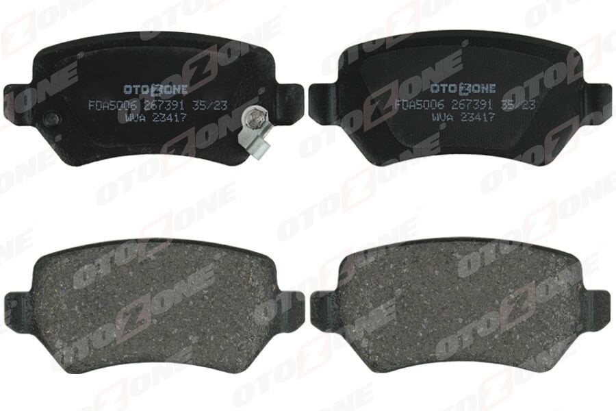 OTOZONE FDA5006 ARKA BALATA ASTRA G 98 > ASTRA H 05 > MERIVA 03 > ZAFIRA 00 > COMBO 02 > GDB1515 - Görsel 1