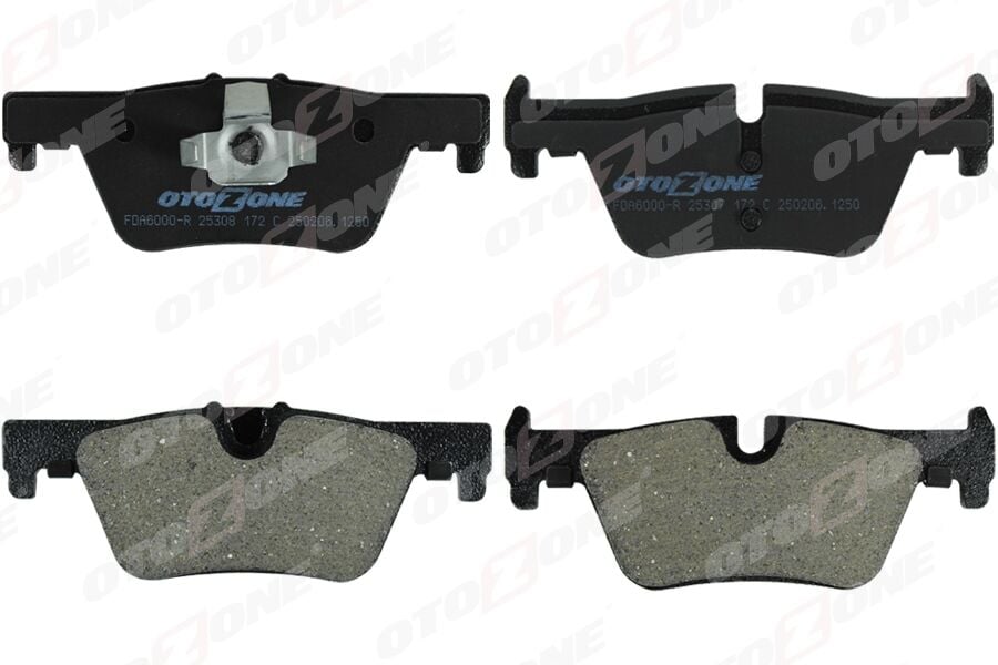 OTOZONE FDA6000-R FREN BALATASI ARKA BMW F20 F21 F22 F23 F30 F31 F34 F32 F33 F36 - Görsel 1