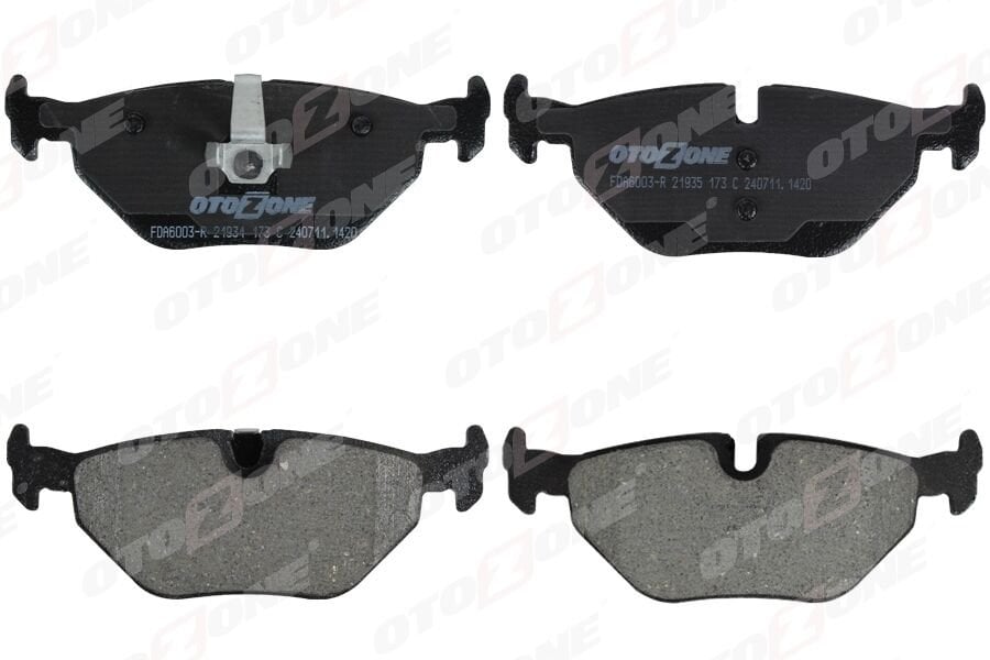 OTOZONE FDA6003-R FREN BALATASI ARKA BMW E30 E36 E46 E85 E86 - Görsel 1