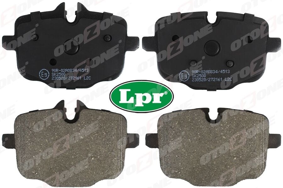 OTOZONE FDA6020 FREN BALATASI ARKA BMW G30 G38 G32 G11 G12 G16 G01 G02 G05 G06 G07 I20 - Görsel 1