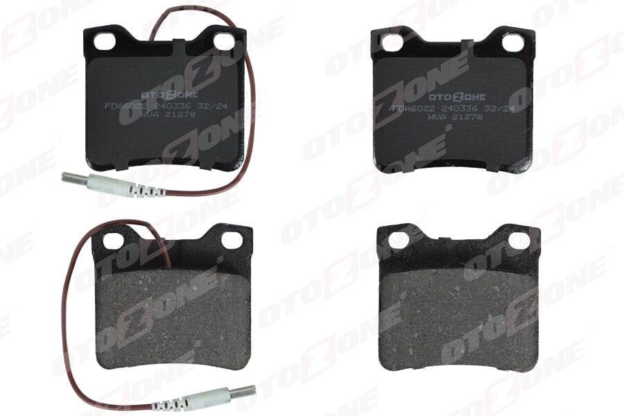 OTOZONE FDA6022 FREN BALATASI ARKA MERCEDES W638 B901 B902 . PEUGEOT 406 605 - Görsel 1