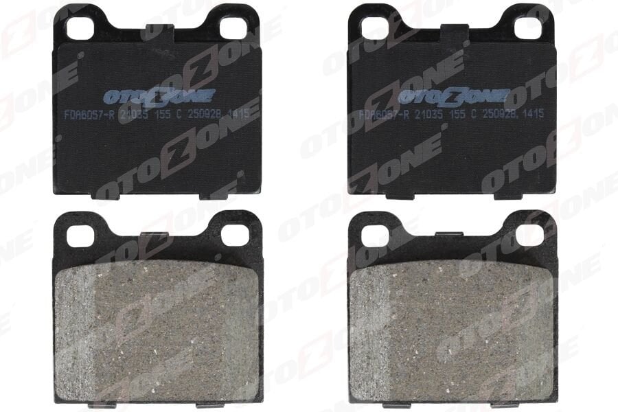 OTOZONE FDA6057-R FREN BALATASI ARKA MERCEDES W114 W115 W116 W126 W123 W463 - Görsel 1